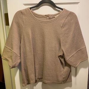 Madewell brown top